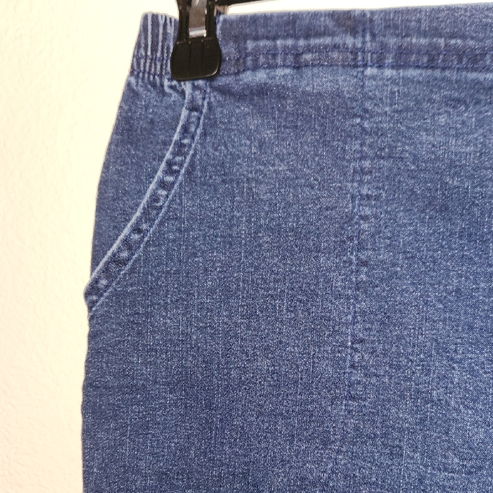 Croft & Barrow Dark Blue Jean Shorts